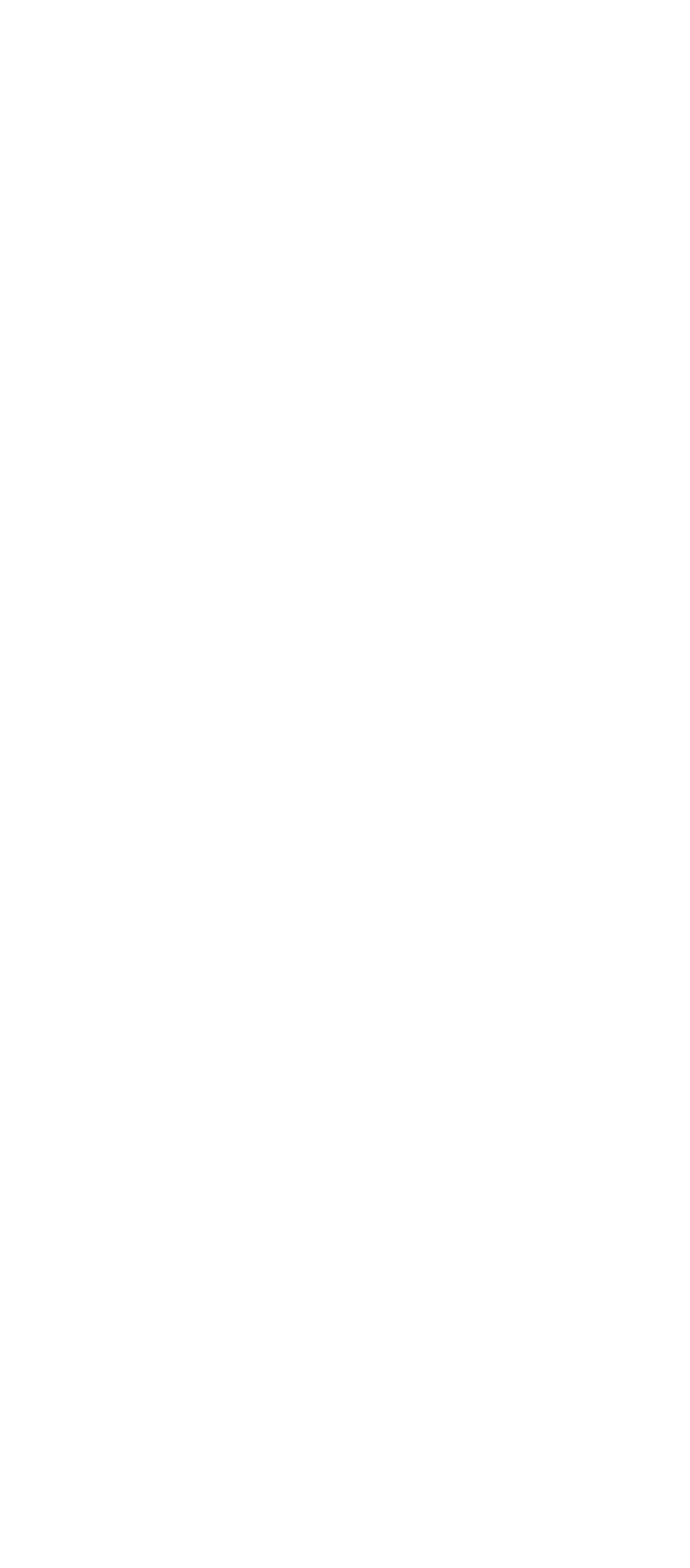 The white Wagamama restaurant logo oriented vertically on a solid black background.